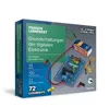 A product box for a digital electronics learning kit, showing the box and some of its contents. Produktbild-Vorschau