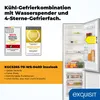 Exquisit Kühl-Gefrier-Kombination, Kühlschrank mit Produktbild-Vorschau 2
