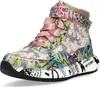 Laura Vita Damen Sneaker High Top aus Leder mit Pailletten Produktbild-Vorschau 1
