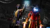 Two characters from the Mortal Kombat video game are shown in a combat stance. Anteprima dell’immagine prodotto
