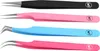 Set di pinzette K-Pro in custodia nera - Set da 4 pezzi Anteprima dell’immagine prodotto 2