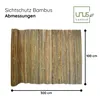 UNUS Bambus-Sichtschutzmatte Sichtschutz Gartenzaun Produktbild-Vorschau 5