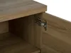 BELIANI Příborník z tmavého dřeva MDF deska kov 79 x 94 x Náhled obrázku produktu 9
