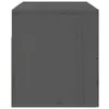 The Living Store Wand-Nachttisch Grau 50x36x40 cm Produktbild-Vorschau 7