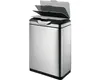 EKO - Cestino Touch Pro 20+20 litri - Acciaio inox Plastica Anteprima dell’immagine prodotto 3