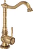 A close-up studio shot of a vintage-style bronze faucet. Náhľad obrázku produktu