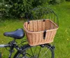 Hundefahrradkorb aus Weide für Gepäckträger mit Gitter Produktbild-Vorschau 2