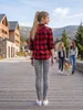 Brandit Donna - Camicia FLANELL nero / rosso - M Anteprima dell’immagine prodotto 13