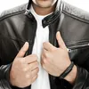 SERASAR | Lederarmband für Männer [Helix] mit Silber Produktbild-Vorschau 12