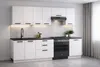 ULWEHOME | Küchenzeile 240 cm Mattweiß, Küchenmöbel-Set Produktbild-Vorschau 5