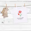 Mr. & Mrs. Panda  T-Shirt Blume Hagebutte 0. - 6. Monat - Produktbild-Vorschau 2