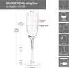 12x Grande Royal Sektgläser 120ml Champagnerglas klare Produktbild-Vorschau 6