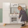 Bandits & Angels Holz Kinderküche XL Modern Weiß/Grau ab 3 Produktbild-Vorschau 3
