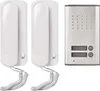 Sada domovního audiotelefonu H1086, 2 účastníci Voir les images du produit
