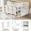 MODFU Letto a castello per bambini 90x200 cm con barriera Anteprima dell’immagine prodotto 20