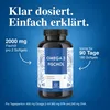 Omega 3 Fischöl – 2000 mg Fischöl pro Tagesdosis mit 600 mg Produktbild-Vorschau 2