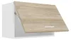 Esilo keuken bovenkastje 60 cm 1 deurwit, eik decor. Productafbeelding-voorbeeld 2