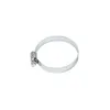 A single metal hose clamp on a white background. Náhľad obrázku produktu