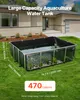 SucceBuy Fischteich Segeltuch Koi-Aquarium 1781,3L mit Produktbild-Vorschau 2
