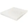 A white mattress topper with a textured pattern on a white background. Podgląd zdjęcia produktu