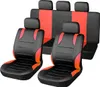 Sada poťahov sedadiel 9ks SPORT červená AIRBAG Náhľad obrázku produktu 2