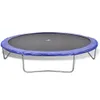 dkd-home-decor 5-tlg. Trampolin-Set 366 cm Stahl Schwarz Produktbild-Vorschau 2