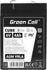 Green Cell® 6V 4Ah AGM VRLA batterie plomb-acide, batterie Voir les images du produit 15