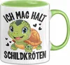Schildlkröten Tasse Geschenk Ich Mag Halt Schildkröten Produktbild-Vorschau 1