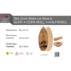 F2 Kork Balance Board Surf 84x31cm mit Korkrolle + Kork Produktbild-Vorschau 6