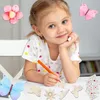 57-teiliges Bastelset für Kinder, Schmetterlings-, Blumen- Produktbild-Vorschau 4
