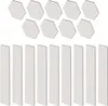 GoSmart LED-Leuchte Lines weiß, 9 Teile, 34 W, RGBIC dimmbar, WiFi Produktbild-Vorschau