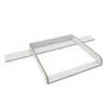 A white wooden changing table attachment with two side extensions, shown against a white background. Anteprima dell’immagine prodotto