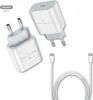 20W Schnellladegerät mit USB-C Kabel Netzteil Adapter für Produktbild-Vorschau 1