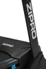 A close-up shot of a black treadmill with the brand name 'ZIPRO' visible on the side and on the console area. Podgląd zdjęcia produktu