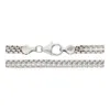 JuwelmaLux Venezia Halskette zwei Reihig 925/000 Sterling Produktbild-Vorschau 2