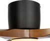 DeckenventilaTor Schwarz mit Holz 131,5 cm inkl  LED Produktbild-Vorschau 8