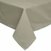 HOMESCAPES Tischdecke grau 178 x 300 cm, 100% Baumwolle Produktbild-Vorschau 2