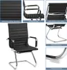 Collage showing details of a black office chair. Produktbild-Vorschau