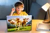 MuchoWow® Laptop Aufkleber Sticker Cover Kühe - Berge - Produktbild-Vorschau 3