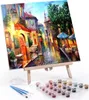 Malen nach Zahlen "Altstadt" 40x50cm mit Rahmen und Produktbild-Vorschau 1