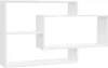 Wandregale Weiß 104x20x58,5 cm Holzwerkstoff Produktbild-Vorschau 2