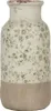 Clayre & Eef Vase Ø 15x32 cm Grün Keramik Blumen Produktbild-Vorschau 2