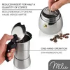 Milu Edelstahl Espressokocher-Set (6-tlg.) 4 Tassen Produktbild-Vorschau 11