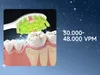 Brosse à dents électrique sonique blanche avec écran LED, Voir les images du produit 16