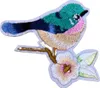 Vogel kleine Meise Eisen auf Emblem Patch Produktbild-Vorschau 1