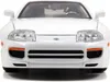 Front view of a white toy model car. Anteprima dell’immagine prodotto