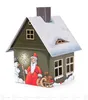 Räucherhaus aus Metall Weihnachtsmotiv Produktbild-Vorschau 3