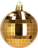 A single gold-colored Christmas ornament. Produktbild-Vorschau