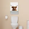MuchoWow® - Leinwandbilder - Schottischer Highlander - Bad Produktbild-Vorschau 5