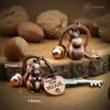 FABACH Eichhörnchen Schlüsselanhänger Skippy mit Gravur - Produktbild-Vorschau 5